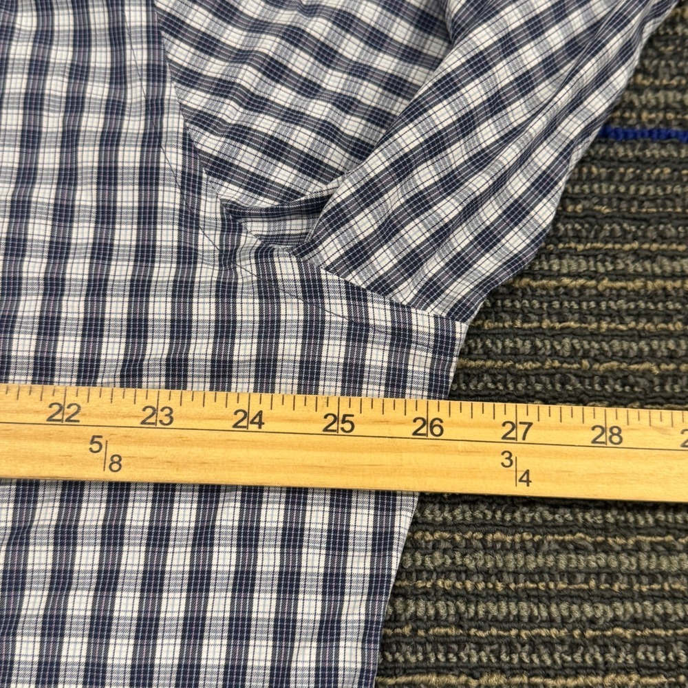 Peter Millar Summer Comfort XL Long Sleeve Button Down Shirt Gingham Check - Picture 5 of 9